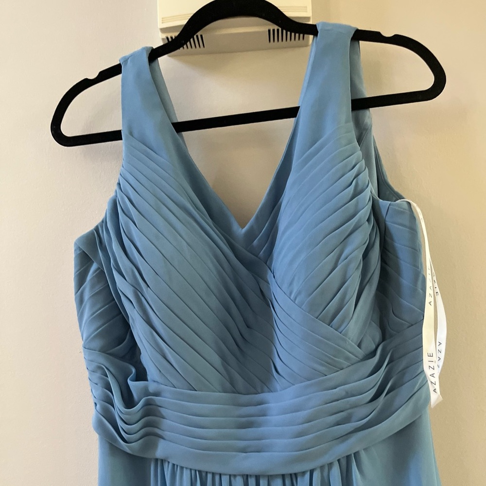 STEEL BLUE AZAZIE GOWN